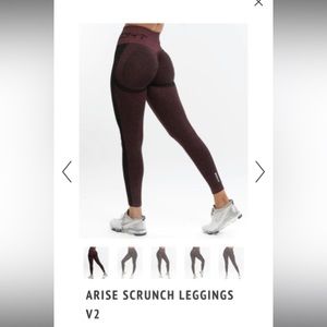 ECHT arise scrunch leggings